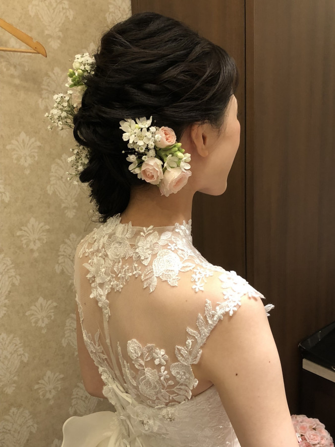 春花さんのヘアメイクの写真