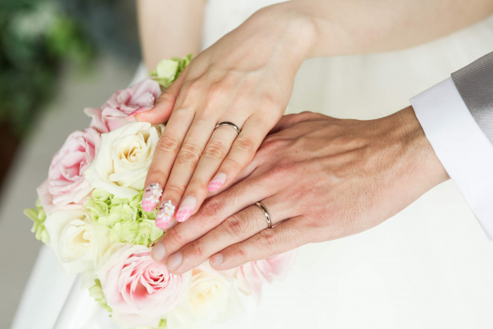春花さんの結婚指輪の写真