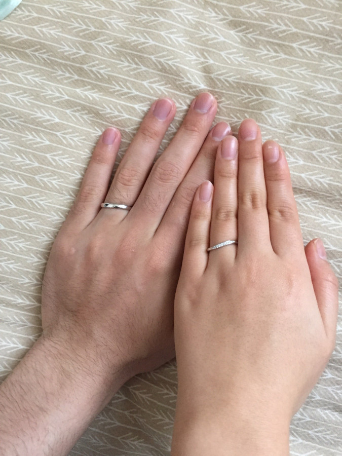 チリモヤさんの結婚指輪の写真