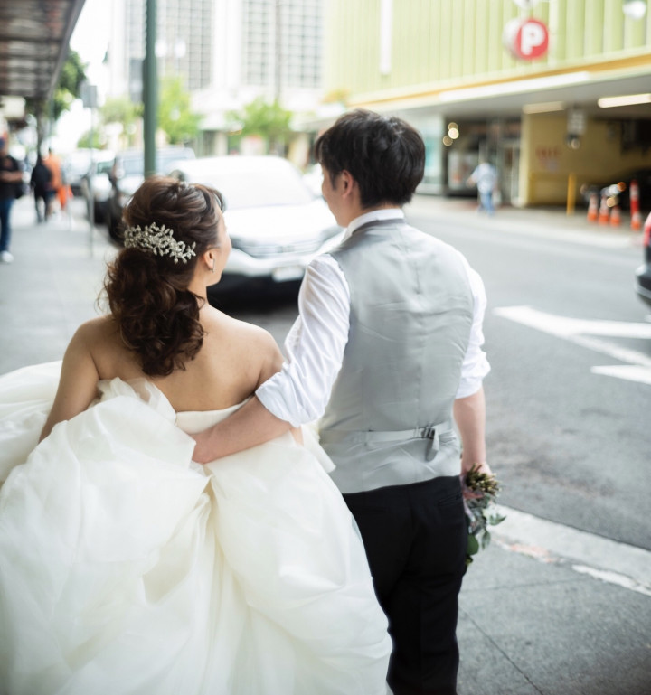 newedding_さんのヘアメイクの写真