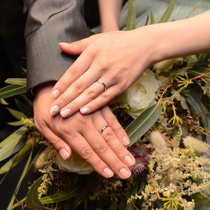 mさんの結婚指輪の写真