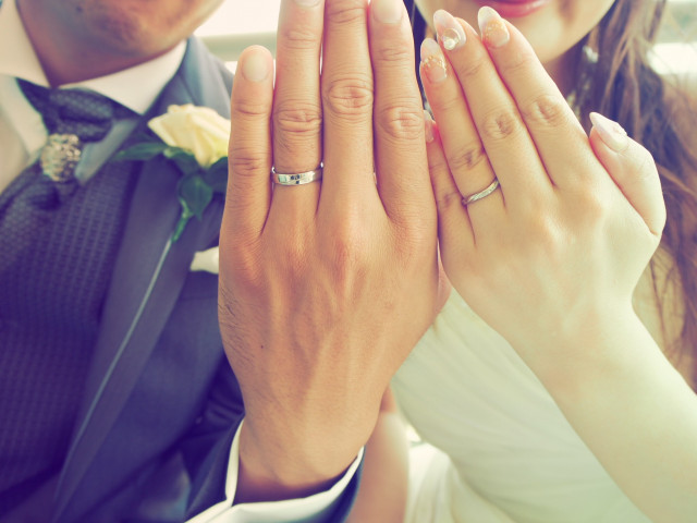 ちぃさんの結婚指輪の写真