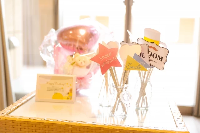 柑橘系さんの会場装飾アイテムの写真