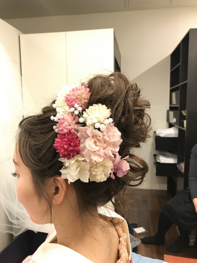 Yukiさんのヘアメイクの写真