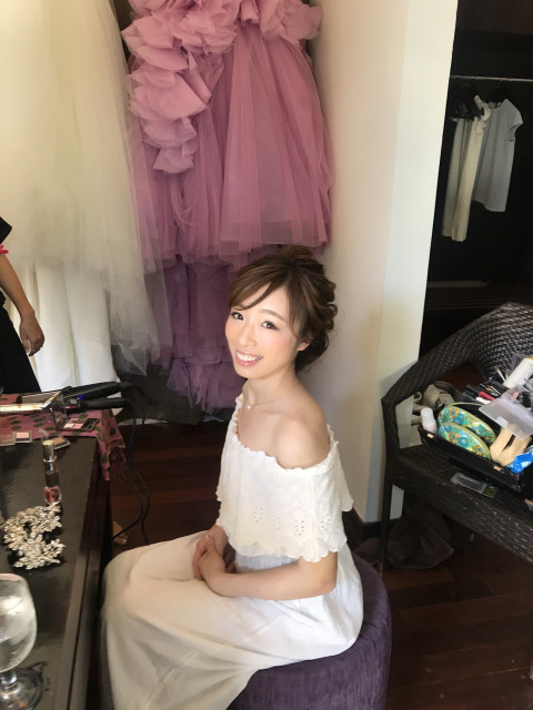 Akaneさんのヘアメイクの写真