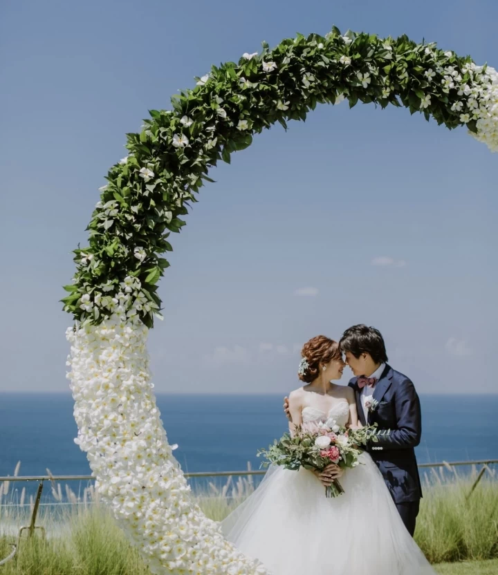 ラグジュアリープライベートヴィラで最高に幸せなBali島挙式－Akane