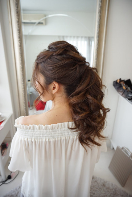 arisaさんのヘアメイクの写真