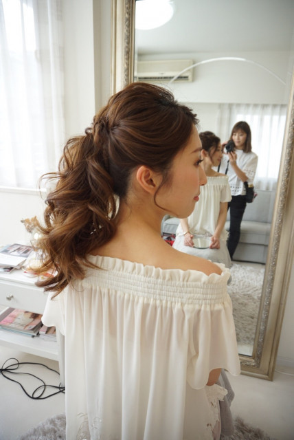 arisaさんのヘアメイクの写真