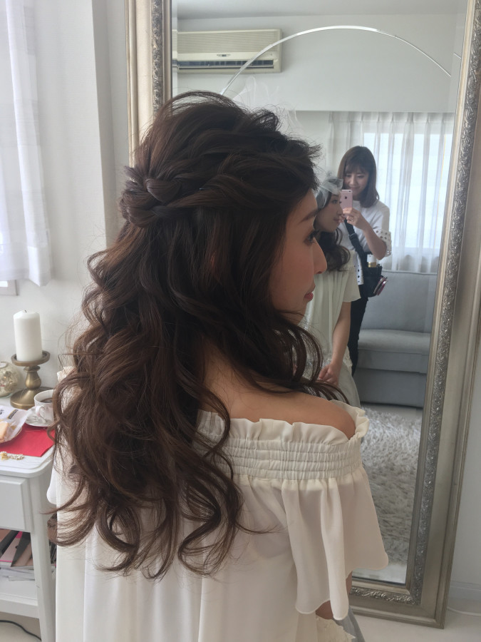 arisaさんのヘアメイクの写真