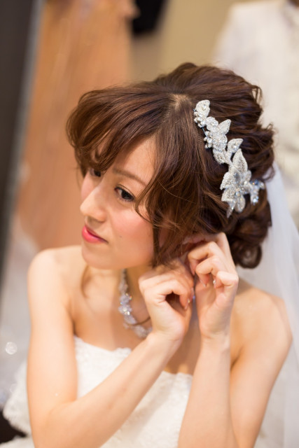 ayumiさんのヘアメイク・ヘッドドレス（１）の写真