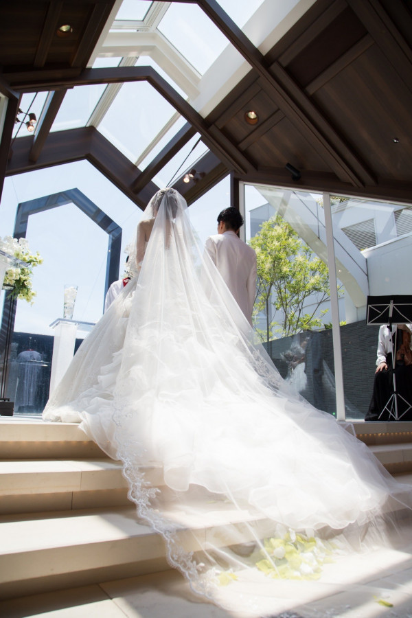 公式日本 ✨チュールリボン♡ヘッドドレス♡結婚式♡ウェディング