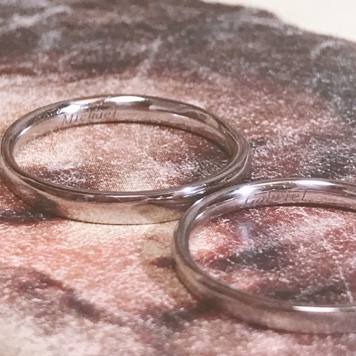Mayuさんの結婚指輪の写真