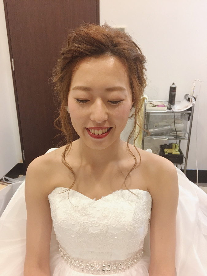 rihoさんのヘアメイクの写真