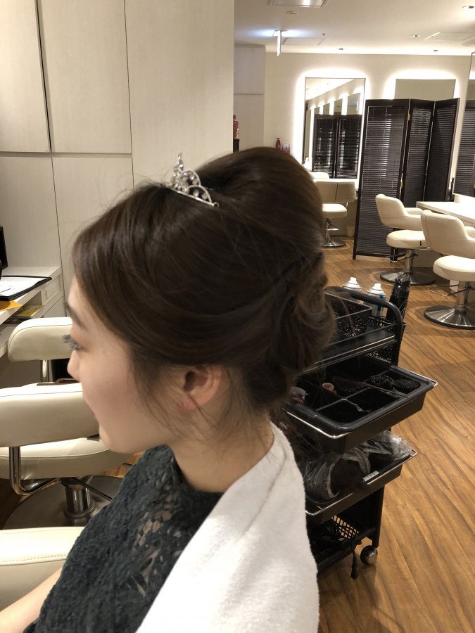 moeshanさんのヘアメイクの写真