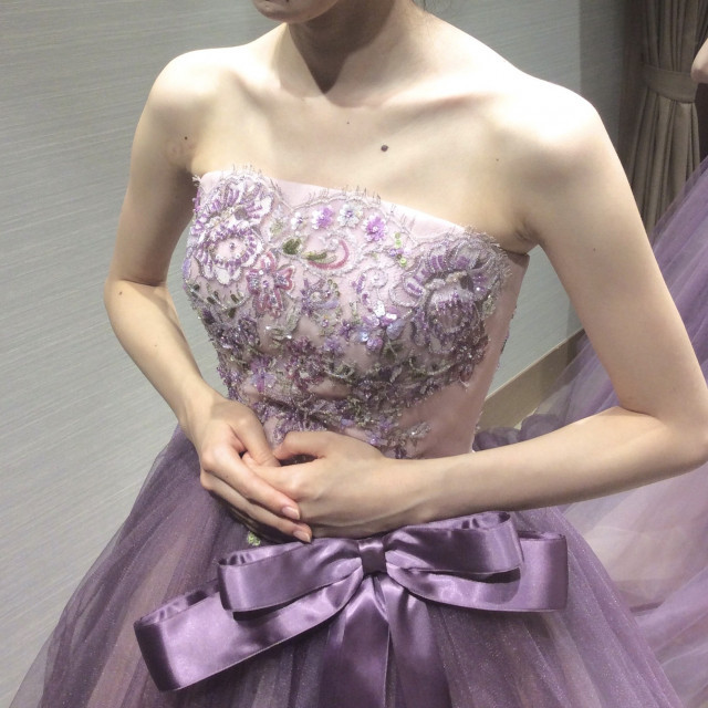 kyu_aoさんのカラードレスの写真