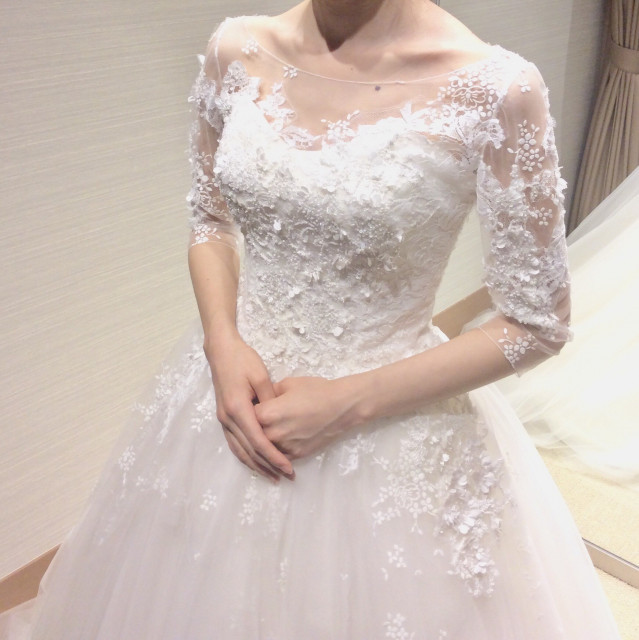 kyu_aoさんのウエディングドレスの写真