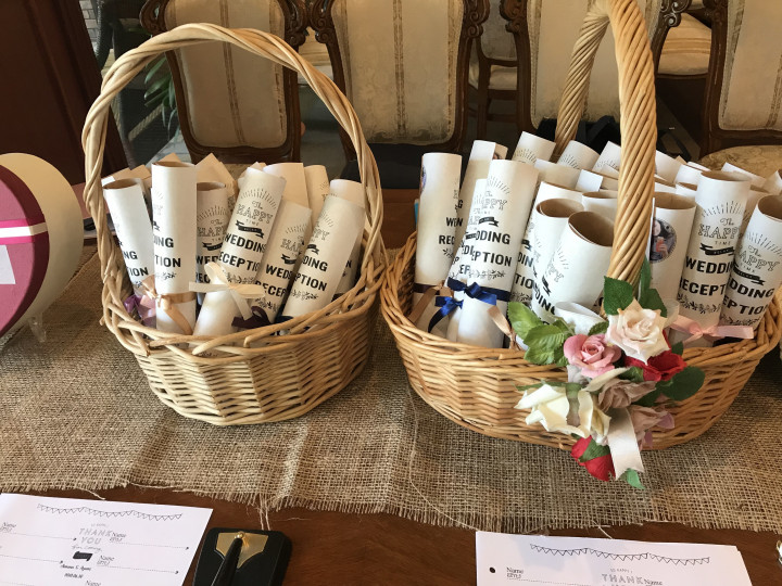 DIYいっぱいのアットホームな結婚式