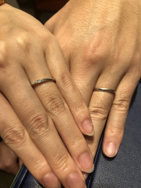 ひかるんさんの結婚指輪の写真