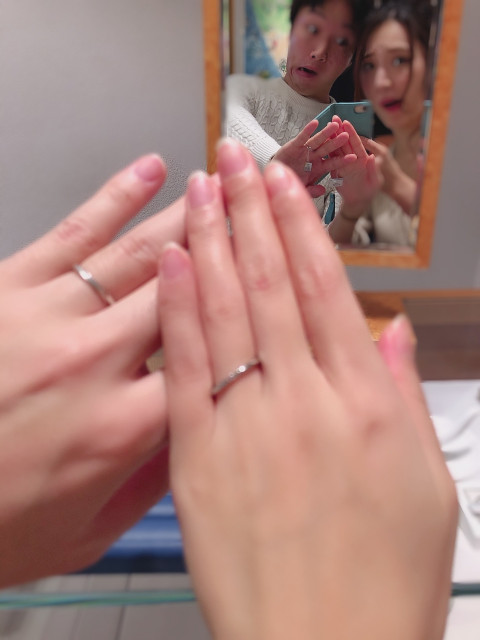 ひかるんさんの結婚指輪の写真