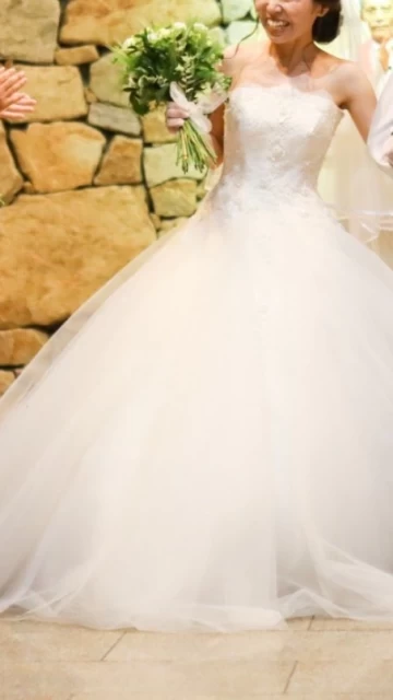 ちーさんさんのウエディングドレスの写真