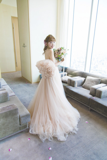 natsumiさんのカラードレスの写真