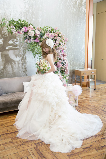 natsumiさんのウエディングドレスの写真