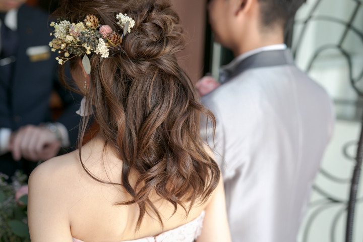 カナコさんのヘアメイクの写真