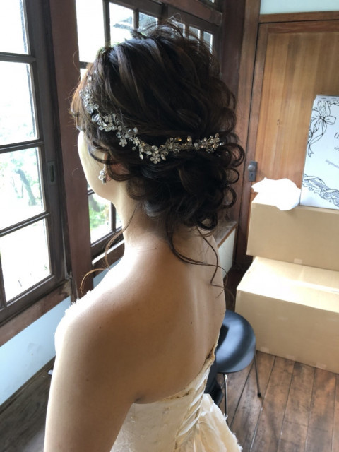 ak.n.さんのヘアメイクの写真