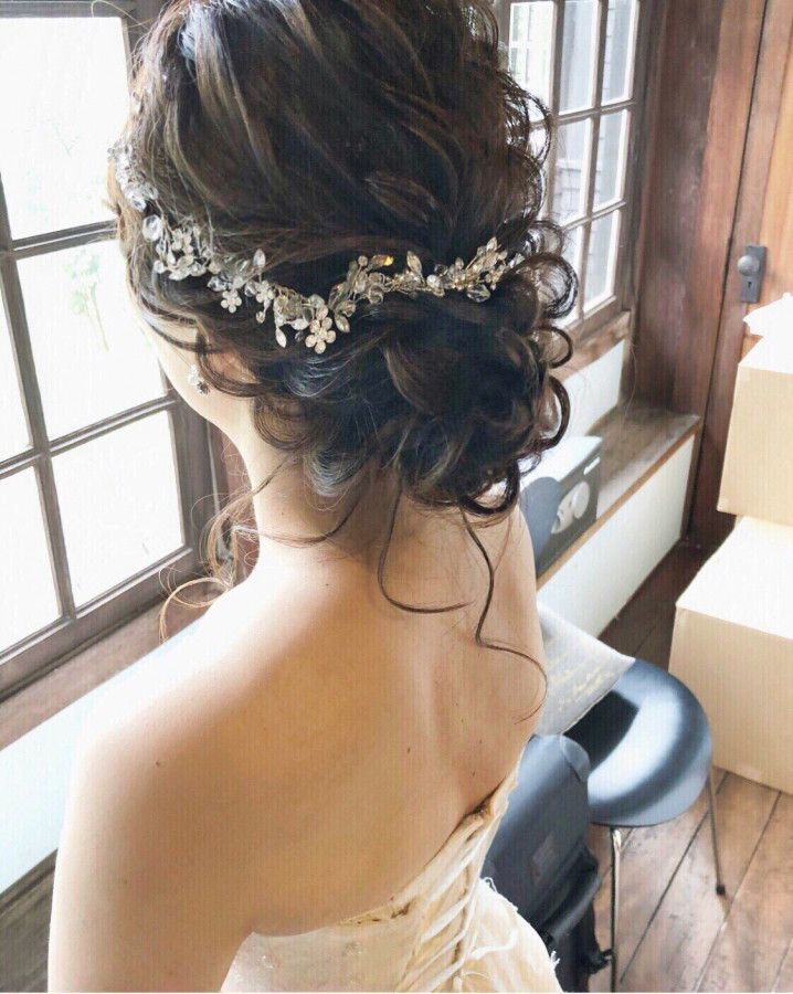 ak.n.さんのヘアメイクの写真