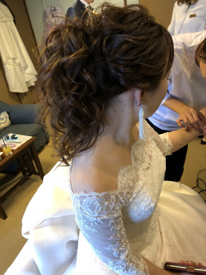 ak.n.さんのヘアメイクの写真