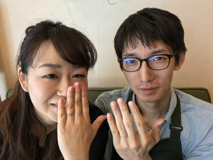 ak.n.さんの結婚指輪の写真