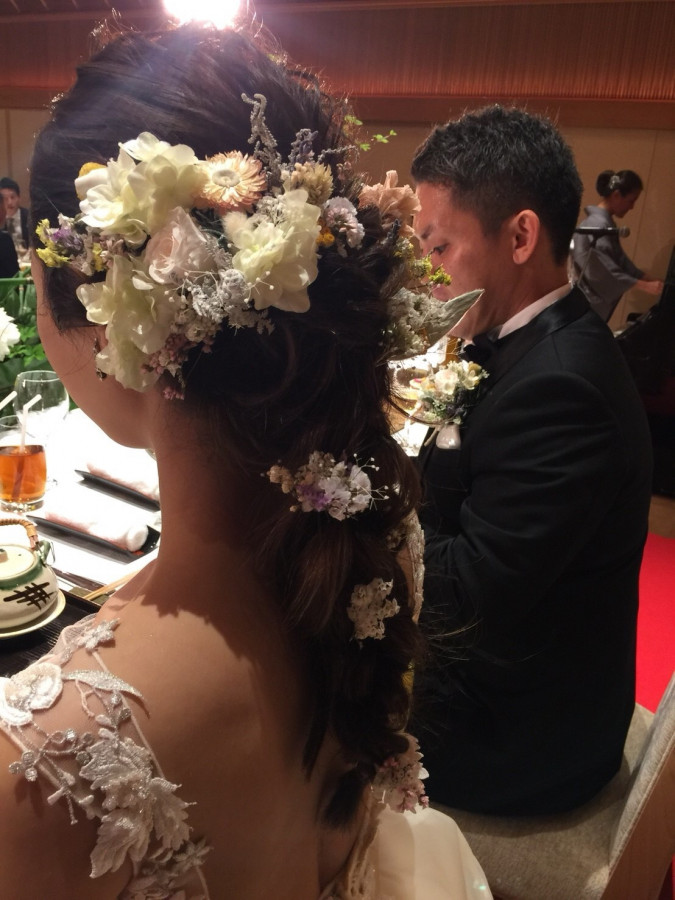 bridehkjpnさんのブーケ・ブートニアの写真