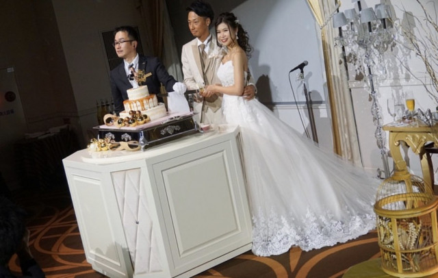 mh_weddingさんのウエディングケーキの写真