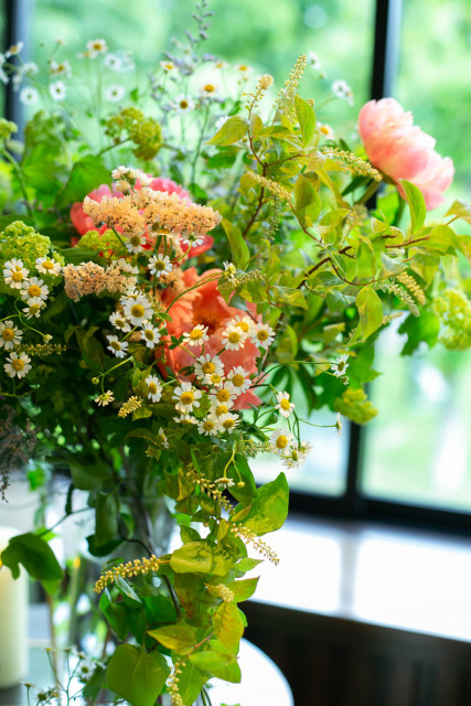 かぼちゃんさんの装花の写真