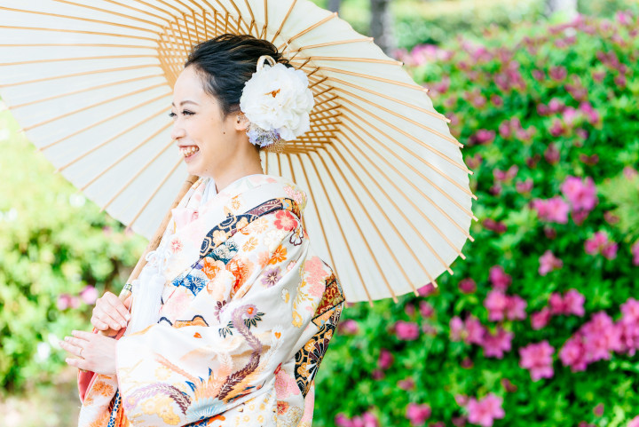 rikaさんの前撮りヘアメイクの写真