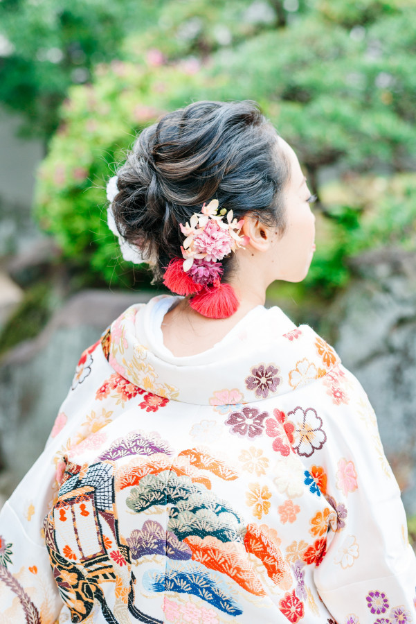 rikaさんの前撮りヘアメイクの写真