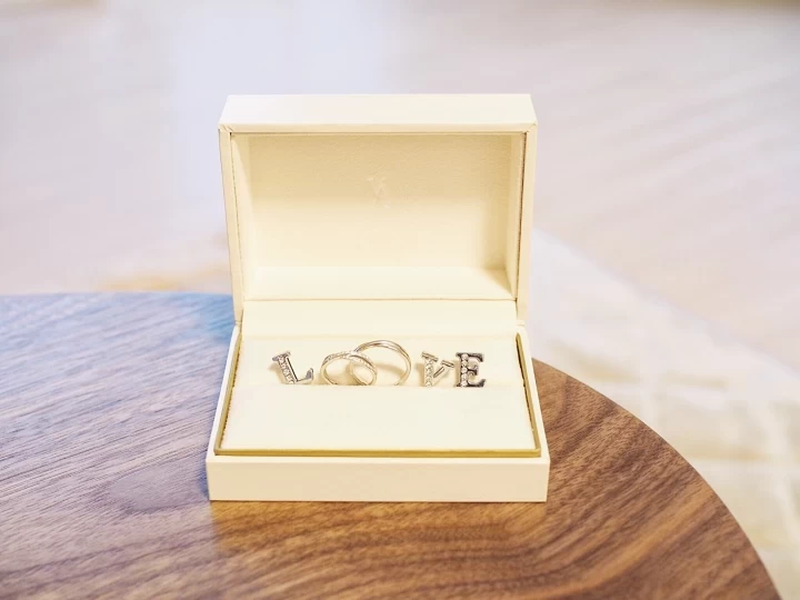 くまくまさんの結婚指輪の写真