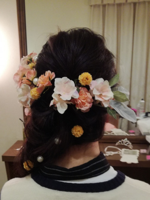 まーさんさんのヘアメイクの写真