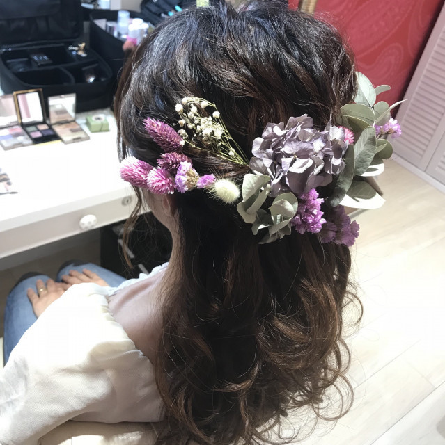 muuさんのヘアメイクの写真