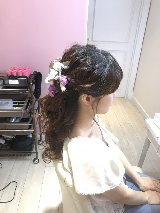 muuさんのヘアメイクの写真