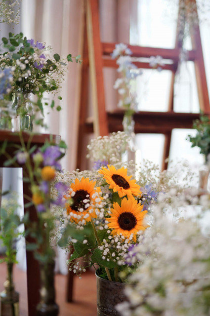 ちかりさんの装花の写真