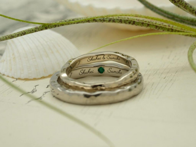 mikoさんの結婚指輪の写真