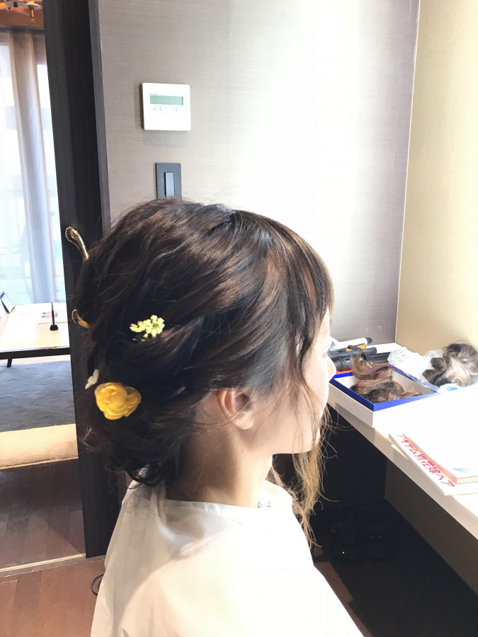 mikoさんのヘアメイクの写真