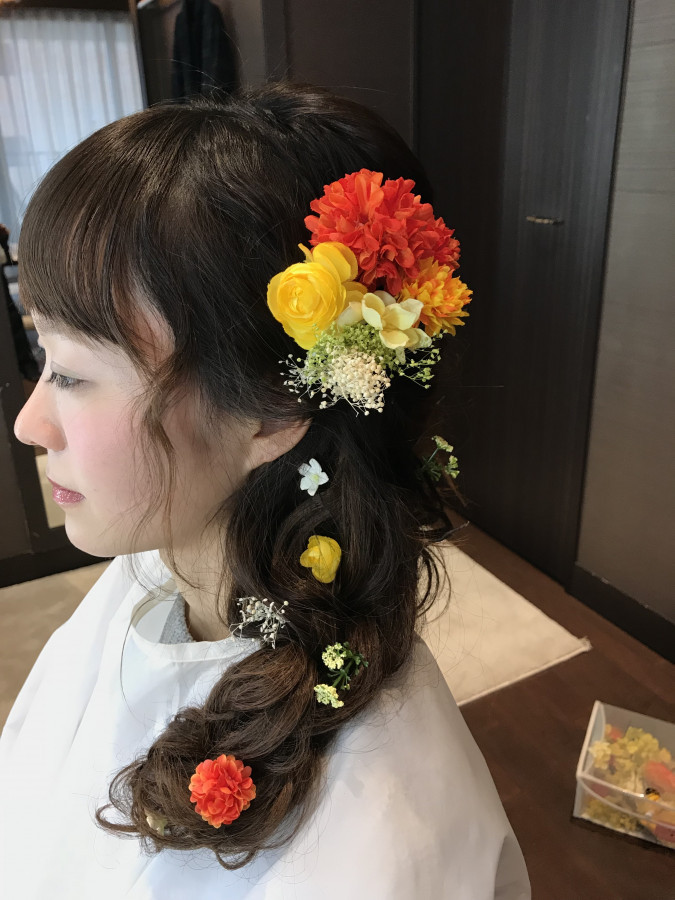 mikoさんのヘアメイクの写真