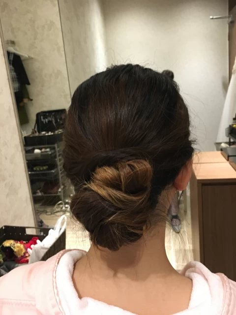 ムラヤマさんのヘアメイクの写真