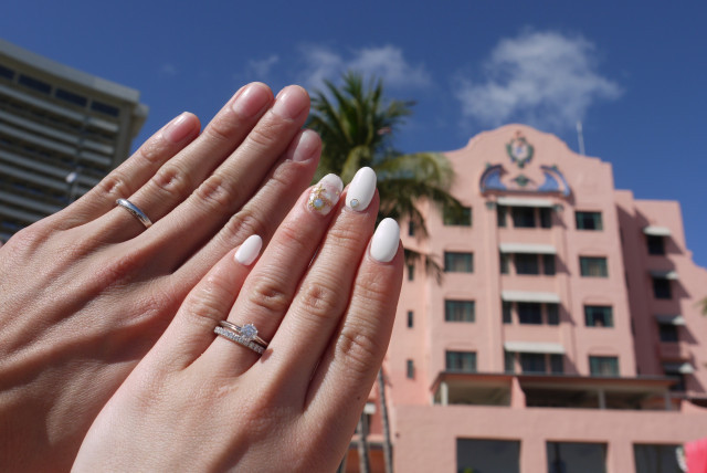 Kyokoさんの結婚指輪の写真