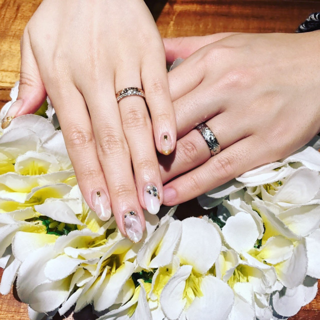 Risaさんの結婚指輪の写真