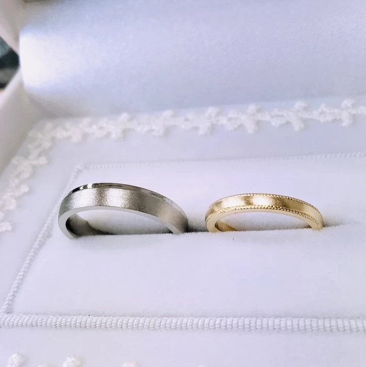 もえのんさんの結婚指輪の写真