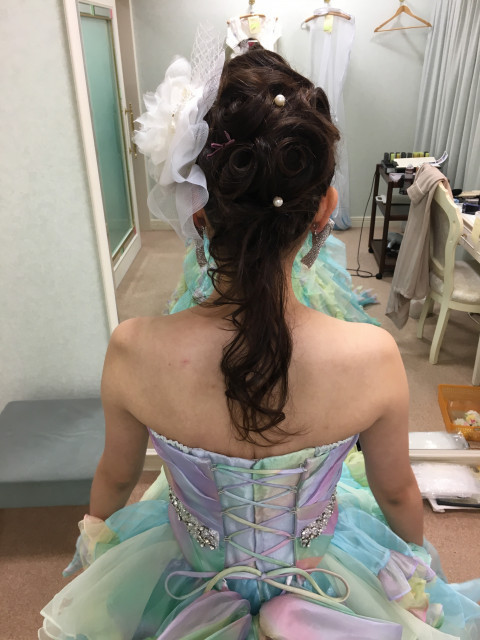 さきさんのヘアメイクの写真