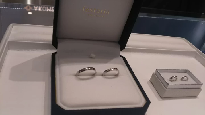 ももさんの結婚指輪の写真
